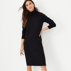Mid length sweater dress